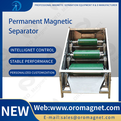 Separador magnético del equipo sin necesidad de mantenimiento de la separación magnética para las bandas transportadoras