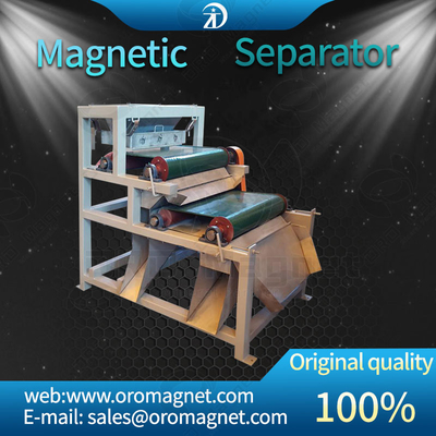 1.5kw 380v Máquina de separación magnética Separación magnética Sortadora de cinta transportadora