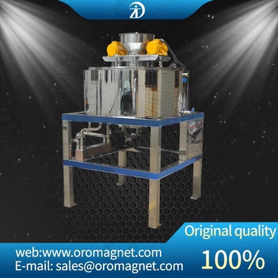 Separador magnético seco de alta capacidad de ahorro de energía para uso en laboratorio en la purificación de arena de cuarzo de feldspato