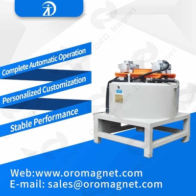 Fuerza magnética fuerte secada ISO9001 del separador electromágnetico del polvo del proceso mineral
