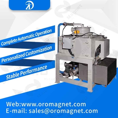 Máquina de separación magnética de alta intensidad húmeda para moler máquina de extracción de mineral crudo y hierro