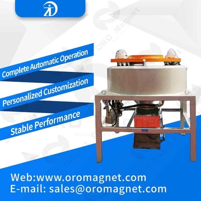 Máquina de separación magnética de materiales no metálicos / Separación magnética Ahorro de energía para el procesamiento de minerales de potencia seca