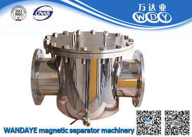 Removedor magnético del hierro de la tubería del acero inoxidable de la máquina del separador para de cerámica