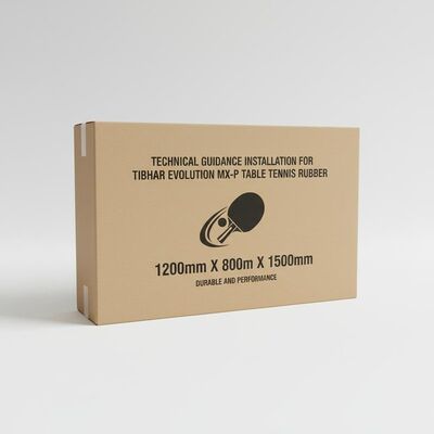 Guía Técnica de Instalación para Goma de Tenis de Mesa Tibhar Evolution MX P 1200mm X 800mm X 1500mm Duradera y de Rendimiento