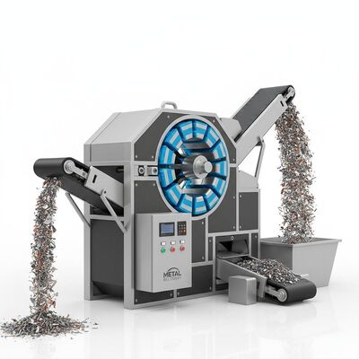 Separador electromagnético de imanes de neodimio con intensidad de campo magnético de 0,5 a 1,5 Tesla y método de aislamiento E, ideal para la recuperación de metales