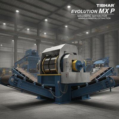 Equipo para la separación minera y la extracción de minerales en operaciones industriales