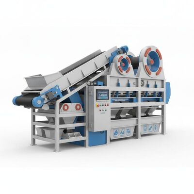 Período de entrega 2-4 semanas Separador magnético seco personalizable diseñado para la separación en las industrias de minería y reciclaje