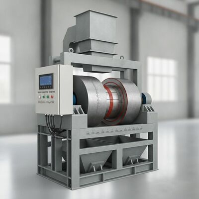 Método de instalación mecánica o manual Separador magnético seco con diámetro de tambor magnético personalizable de 500 a 2000 mm