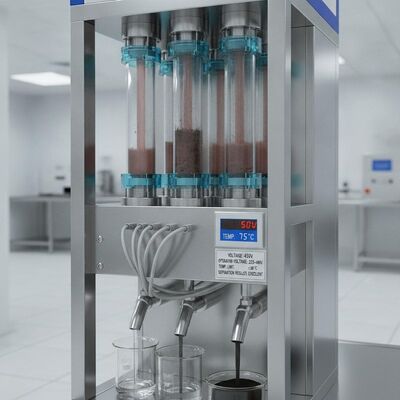Separador magnético húmedo farmacéutico que funcione a 220-480 de voltaje con un límite de temperatura ≤ 80°C y que dé resultados de separación