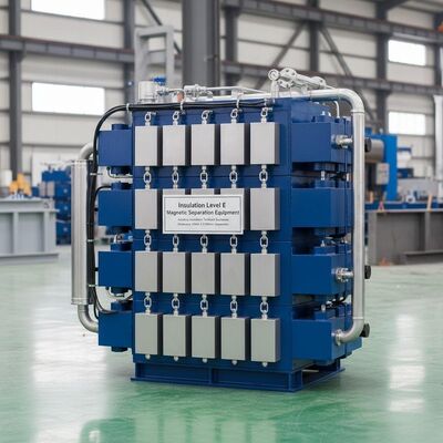 Equipo de separación magnética Nivel E Incluyendo Guía Técnica de Instalación y Dimensiones 1200mm X 800mm X 1500mm Diseñado para Separación