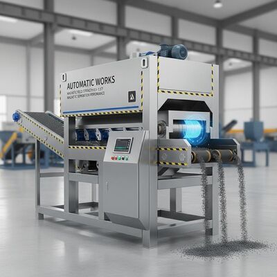 Separador Electromagnético de Acero con Funcionamiento Automático y Fuerza de Campo Magnético de 0.5 a 1.5 Tesla para Rendimiento de Separación Magnética