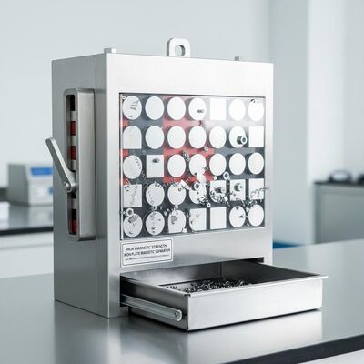Separador Magnético de Placa de Hierro de Alta Fuerza Magnética que Garantiza un Fácil Mantenimiento y una Eliminación Efectiva de Contaminantes Metálicos