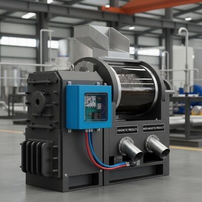 Separador Magnético Húmedo con Enfriamiento por Aceite y Categoría de Aislamiento E, Ideal para Procesamiento de Minerales y Separación Magnética