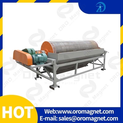 Separador magnético de tambor permanente para la máquina de molienda 415V 3.5KW para el procesamiento de mineral