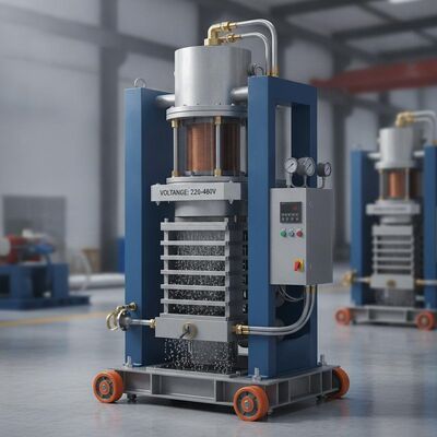 Separación magnética húmeda de voltaje 220-480 Forma estructural vertical Tipo de instalación fija o móvil diseñada para la separación magnética