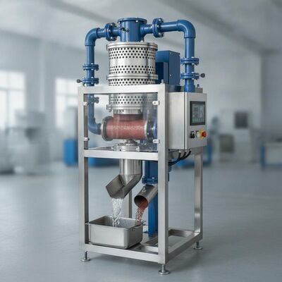 Separador magnético húmedo adecuado para operar a una temperatura que no exceda los 60 °C y que proporciona una separación magnética constante